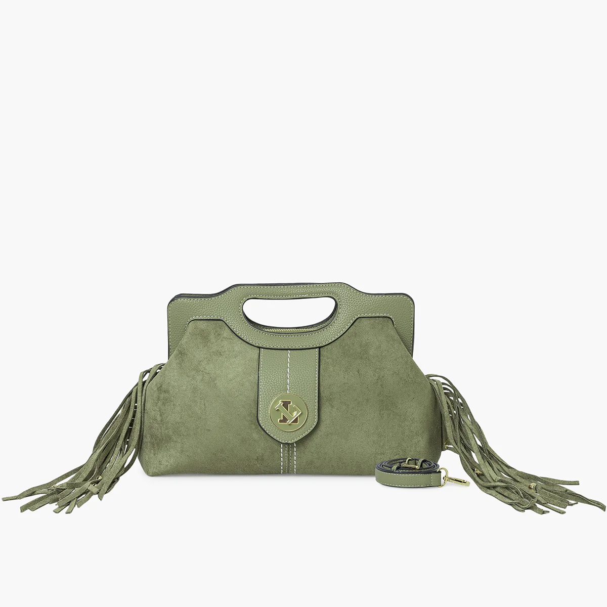 Petit sac shopper kaki Sammy