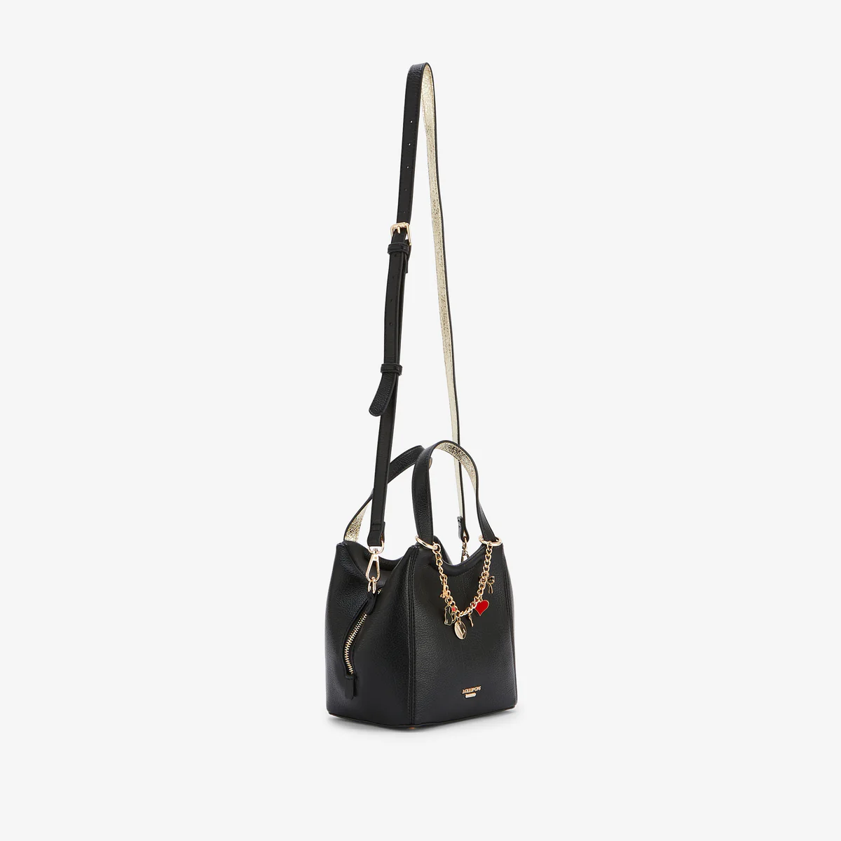 Petit sac shopper noir Roselaine - Image 3