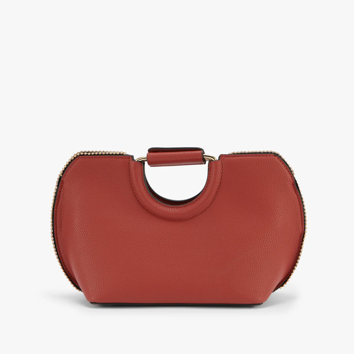 Petit sac shopper S brique Obihiro - Image 2