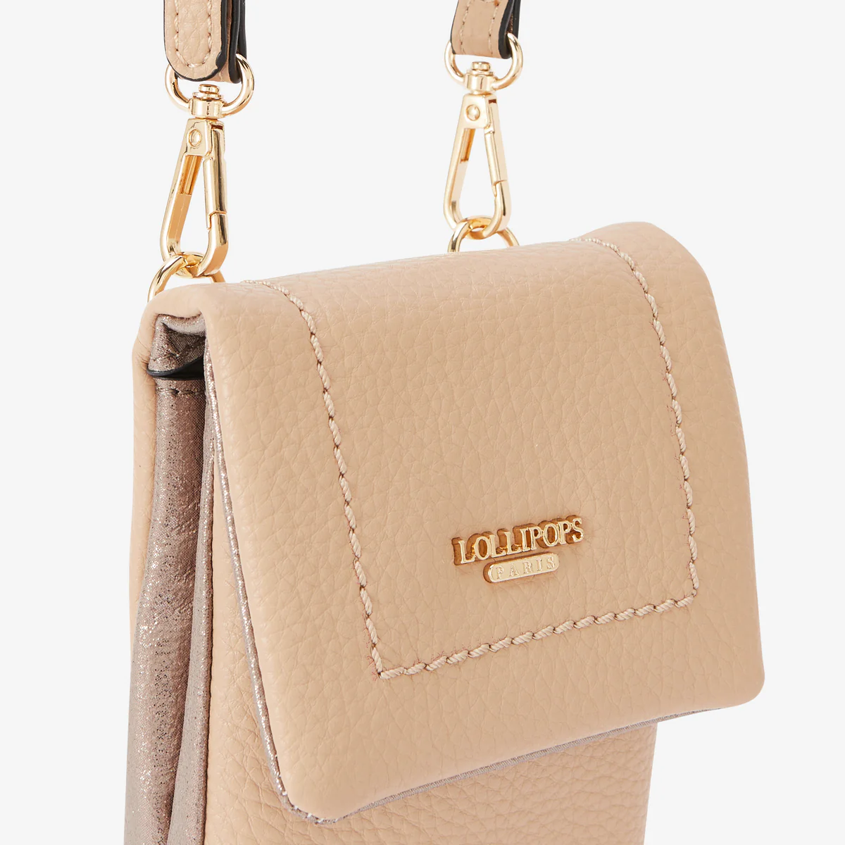Pochette de téléphone beige Rosabelle - Image 5