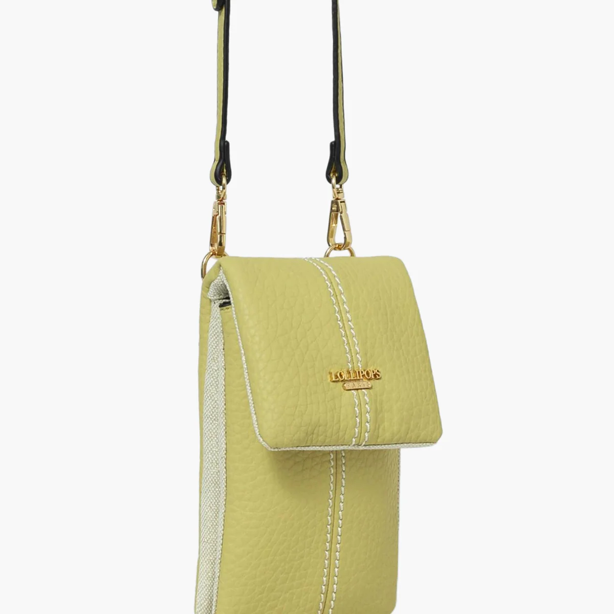 Pochette de téléphone jaune Sixtine - Image 5