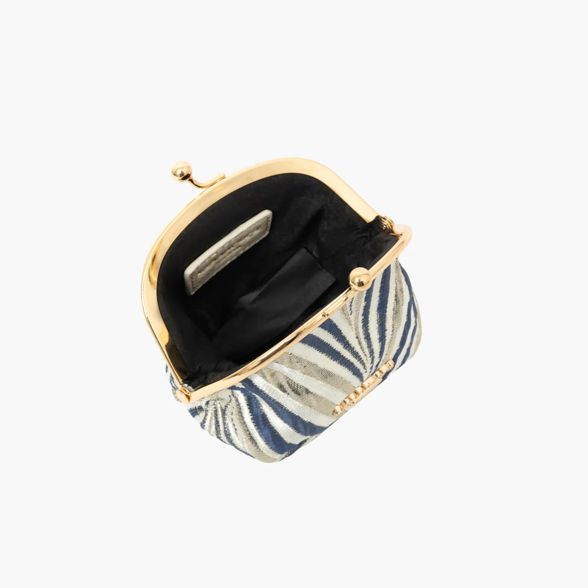 Porte-monnaie bleu Swann - Image 4