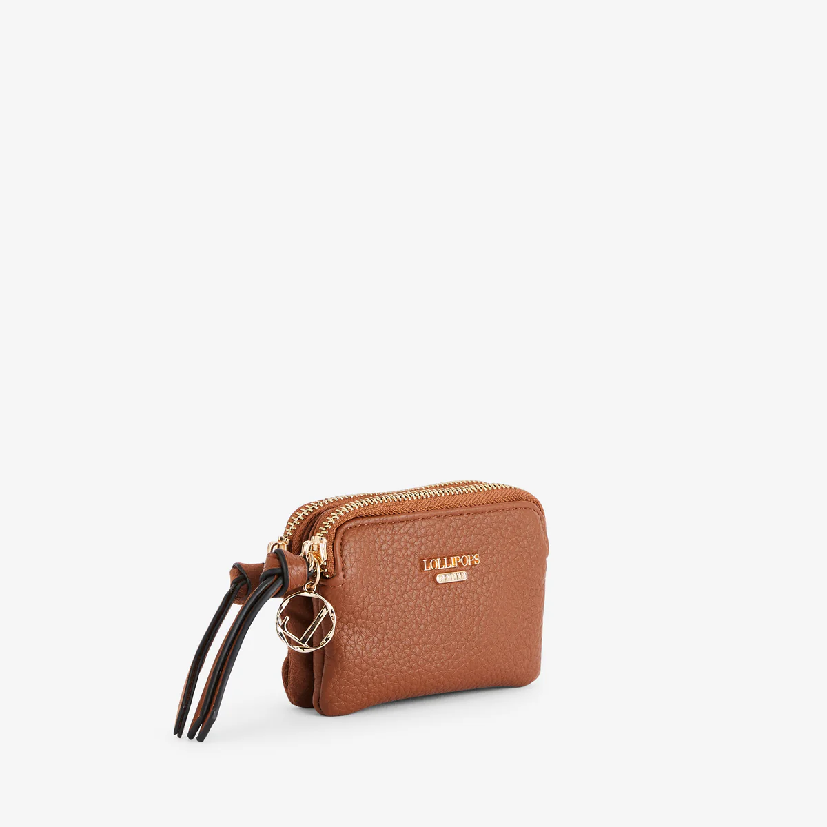 Porte-monnaie cognac Raven - Image 3