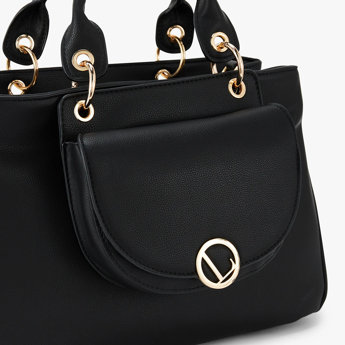 Sac à main noir Letia - Image 5