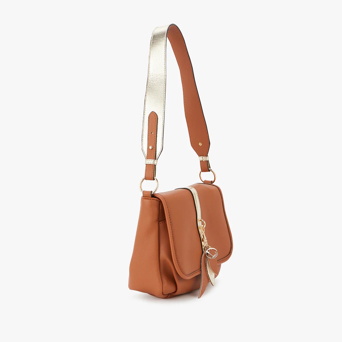 Sac bandoulière beige Lisbonne - Image 4