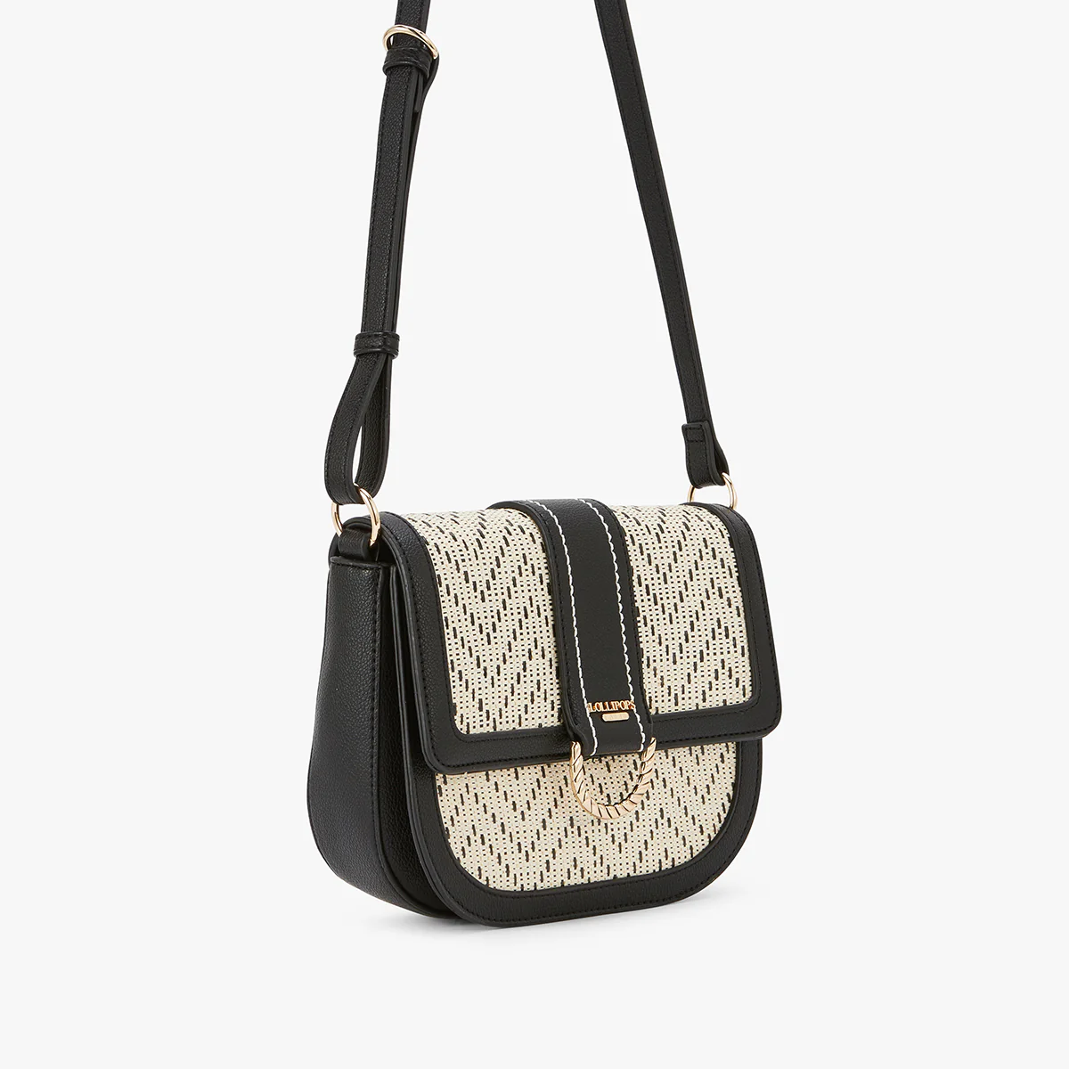 Sac bandoulière noir Lammari - Image 3