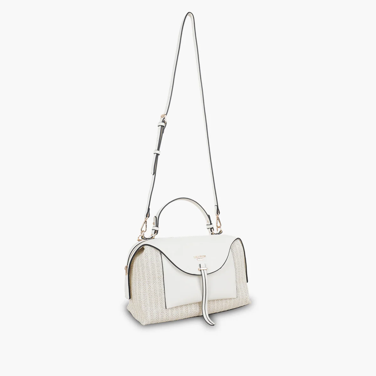 Sac bowling blanc Saya - Image 3