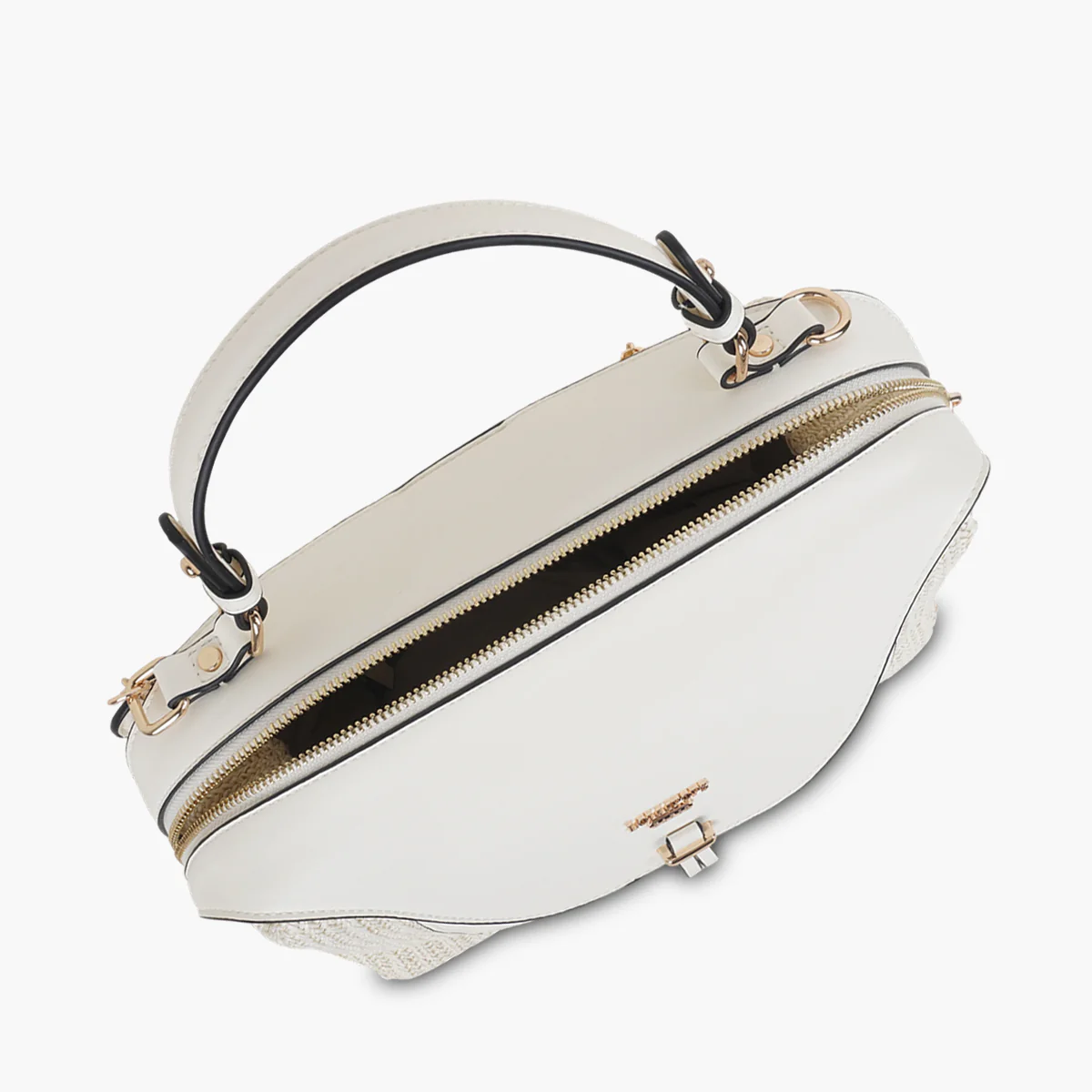 Sac bowling blanc Saya - Image 4