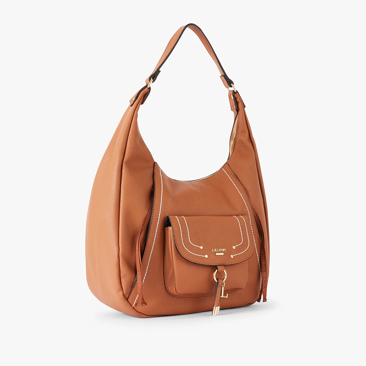 Sac hobo beige Laos - Image 3