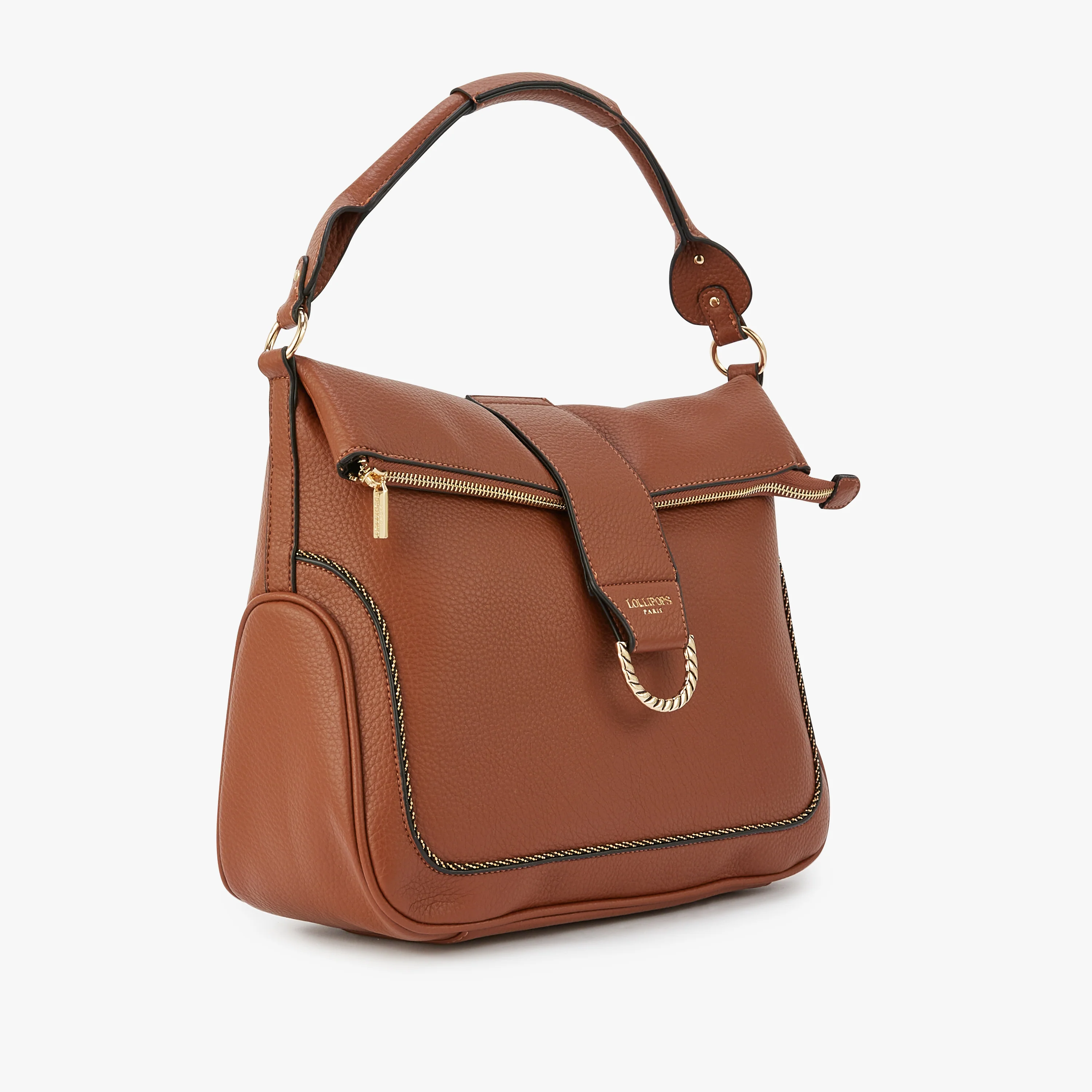 Sac hobo beige Maroco - Image 3