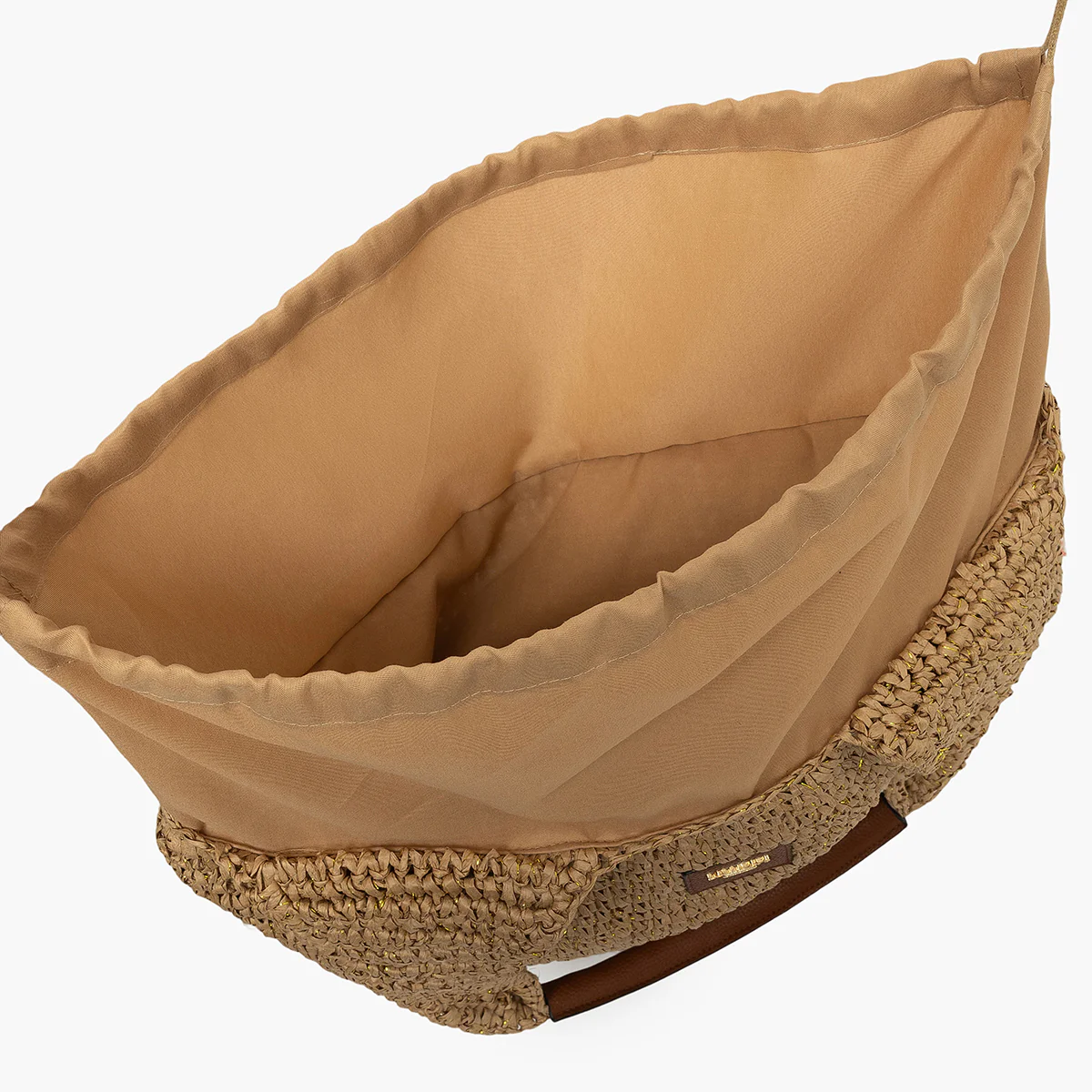 Sac hobo beige Sybile - Image 4