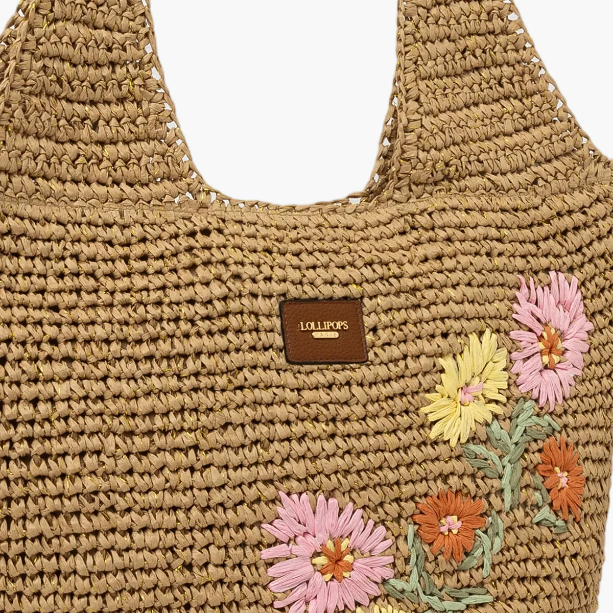 Sac hobo beige Sybile - Image 5