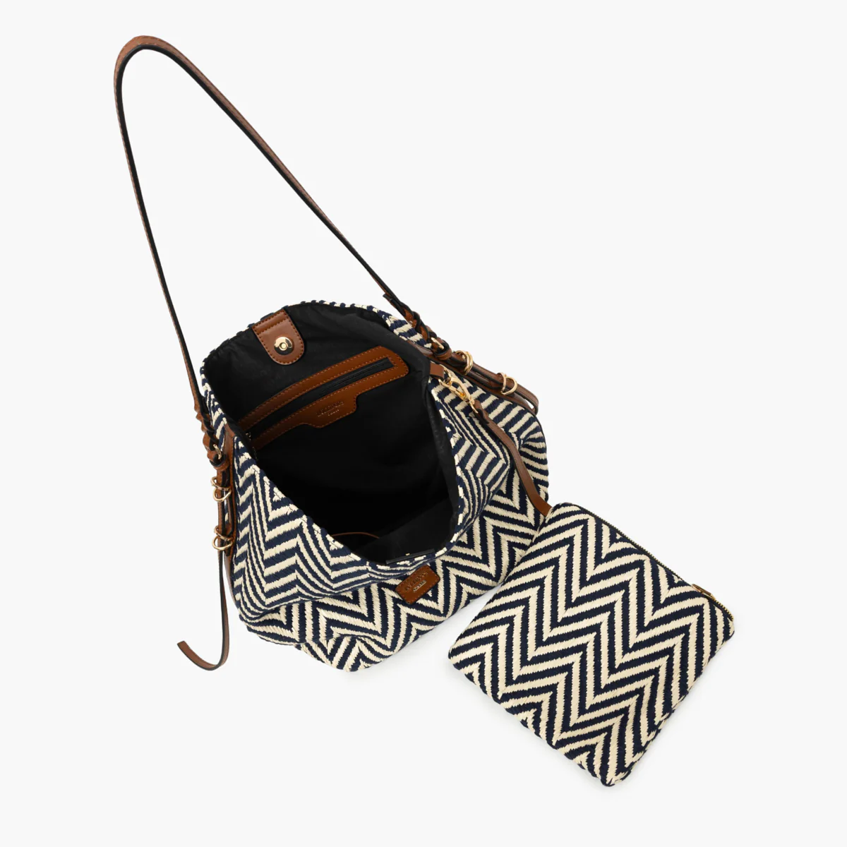 Sac hobo bleu marine S-Ringo - Image 5