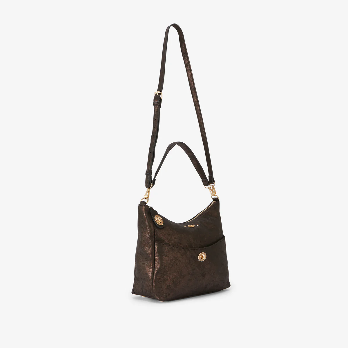 Sac hobo marron Roselyne - Image 3