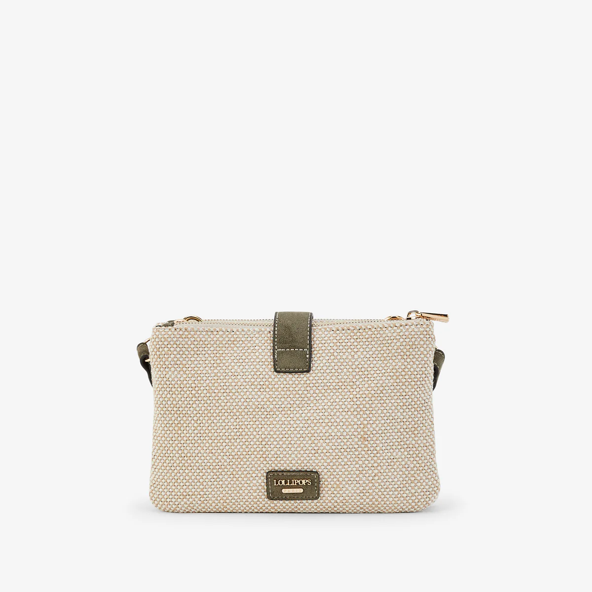 Sac multi poches kaki Paisley - Image 2