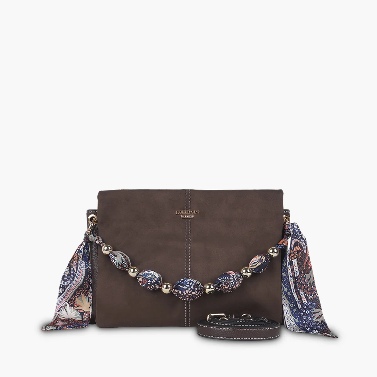 Sac multi poches marron Shirley