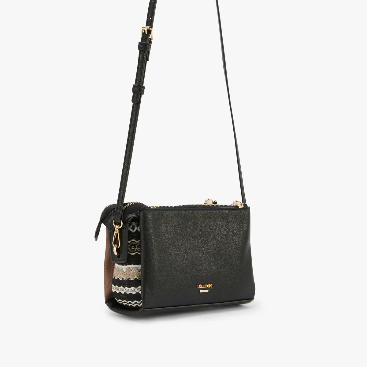Sac multi-poches noir Ozu - Image 3