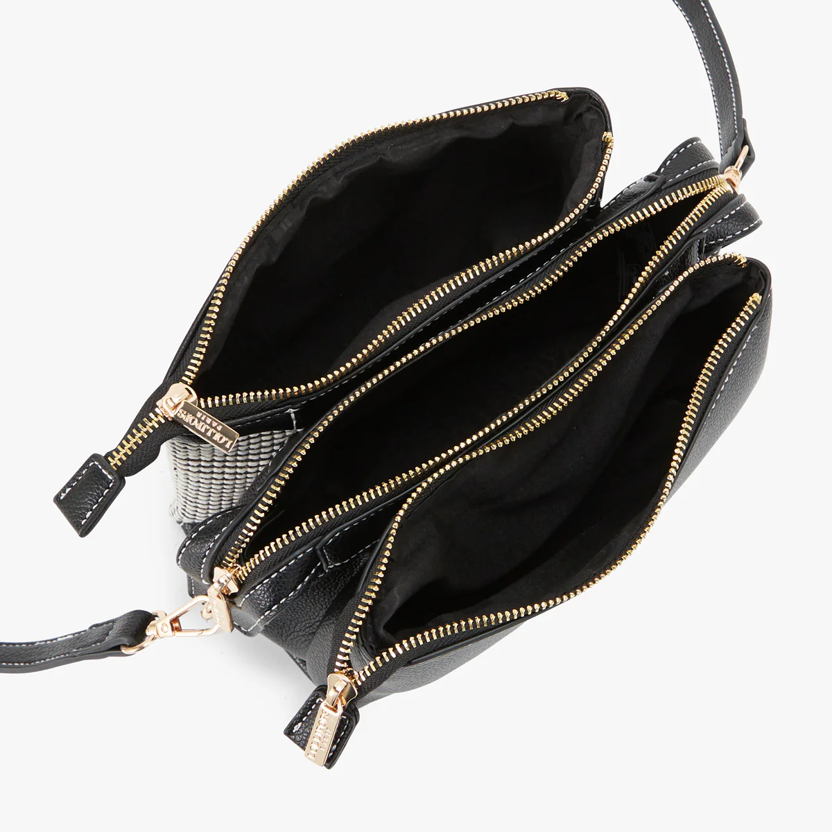 Sac multi poches noir Petula - Image 4