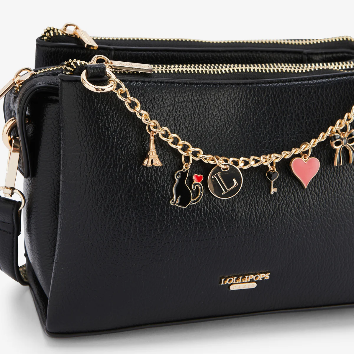 Sac multi poches noir Roselaine - Image 5