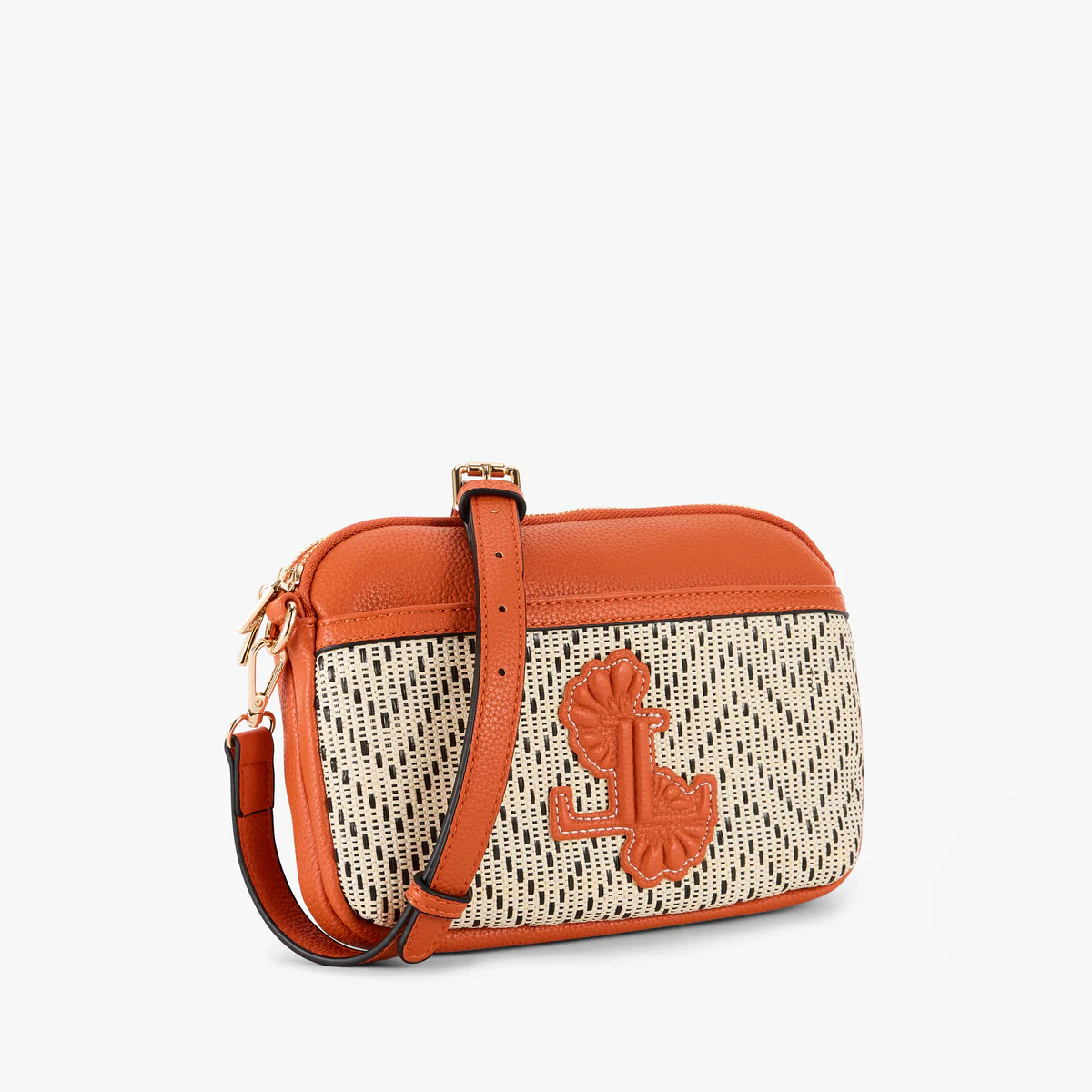 Sac multi poches orange Priscillia - Image 3