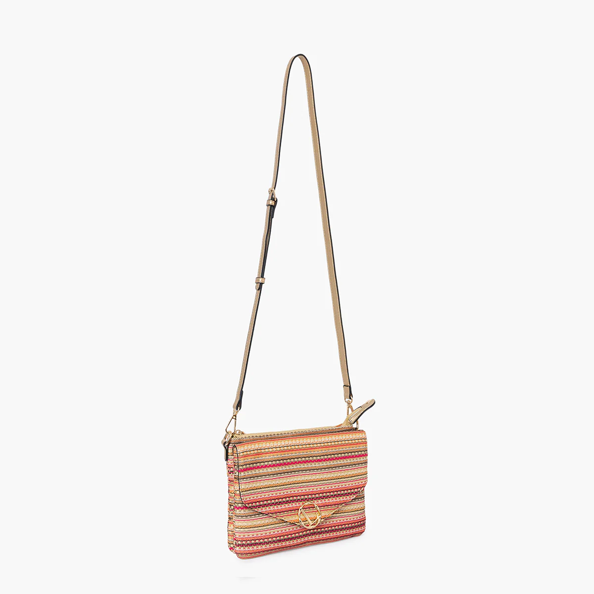 Sac multi poches orange Sanjay - Image 4