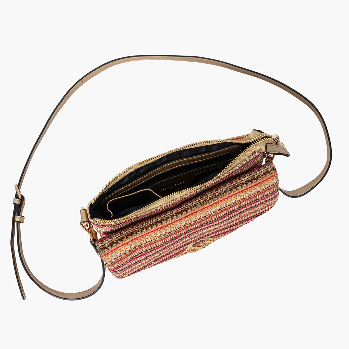 Sac multi poches orange Sanjay - Image 5