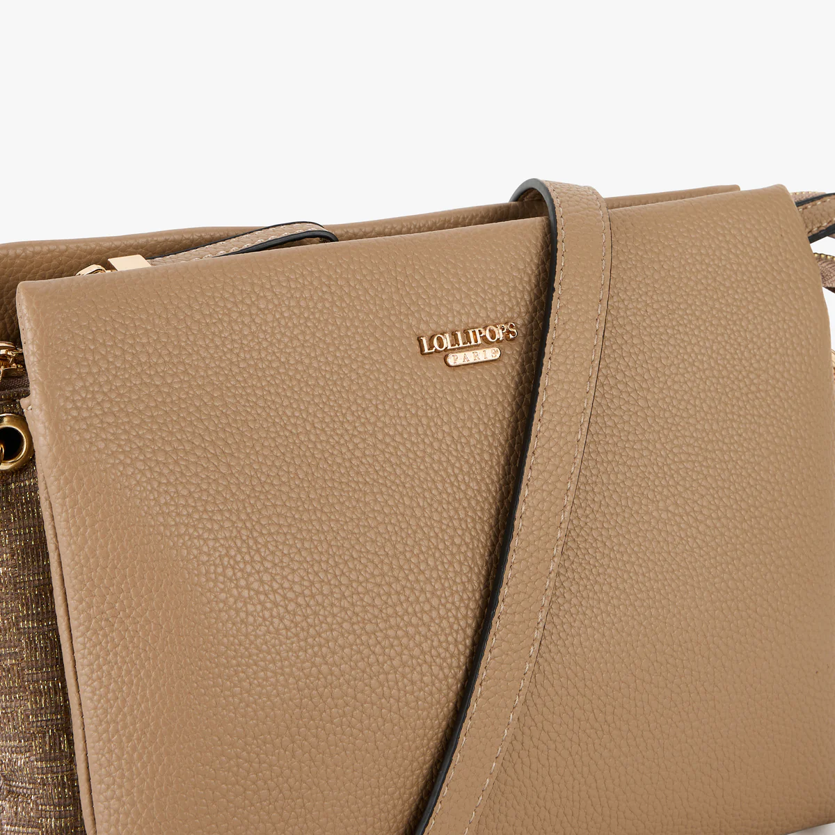 Sac multi poches taupe Phary - Image 6