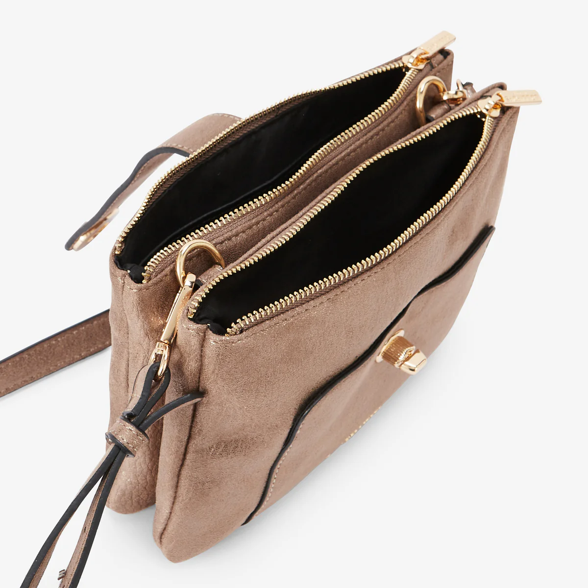 Sac multi poches taupe Roselyne - Image 5