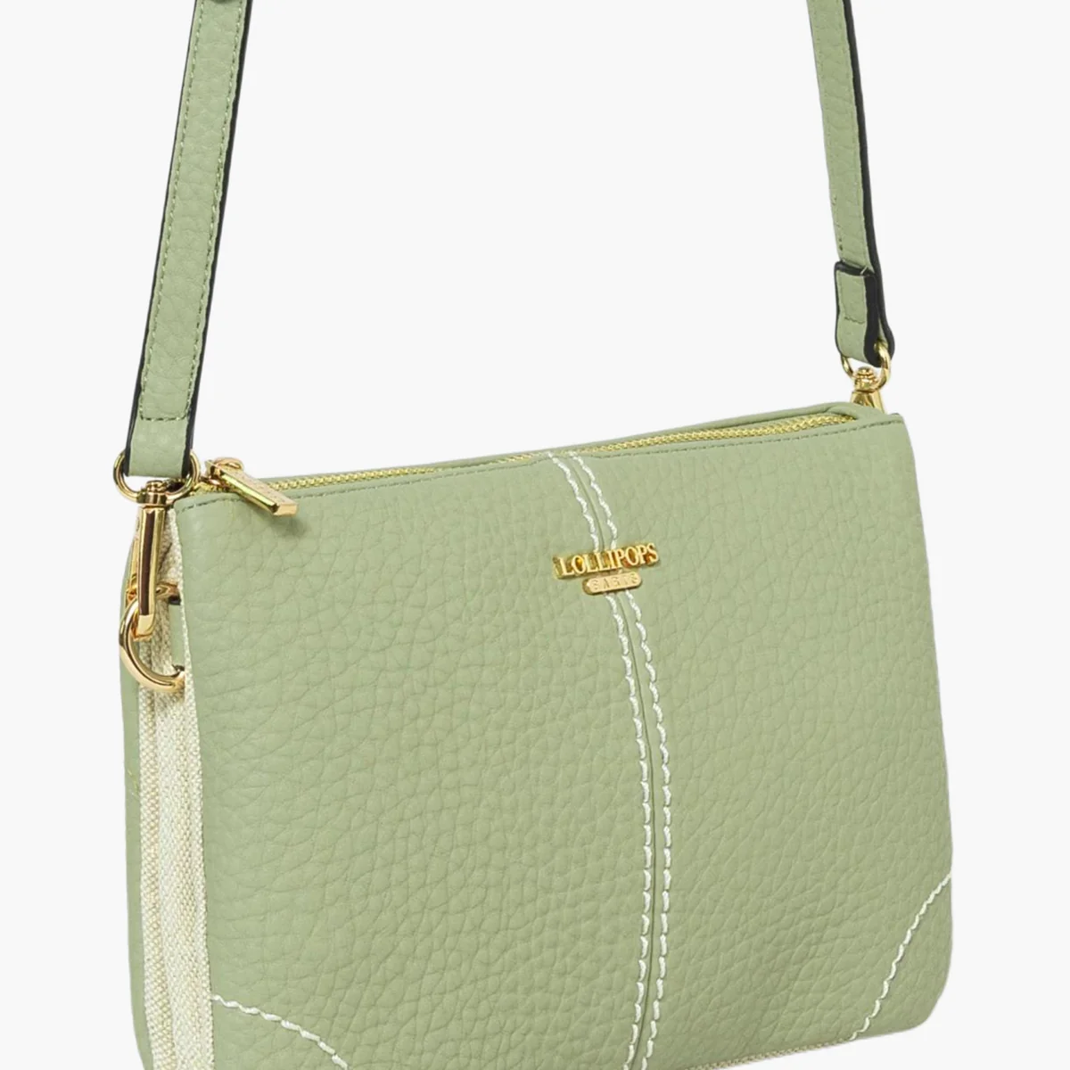 Sac multi poches vert Sixtine - Image 5