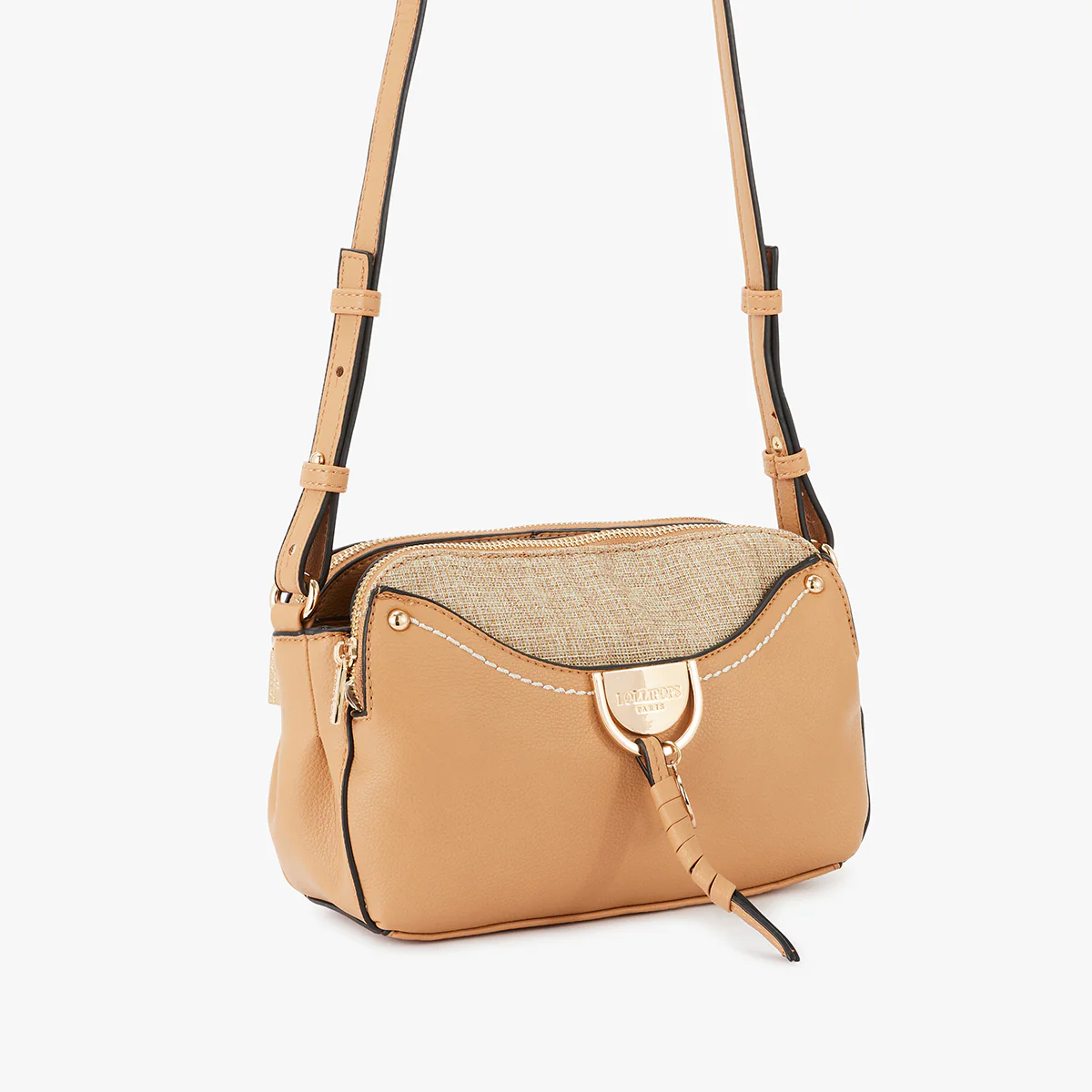 Sac multipocket beige Livourne - Image 3