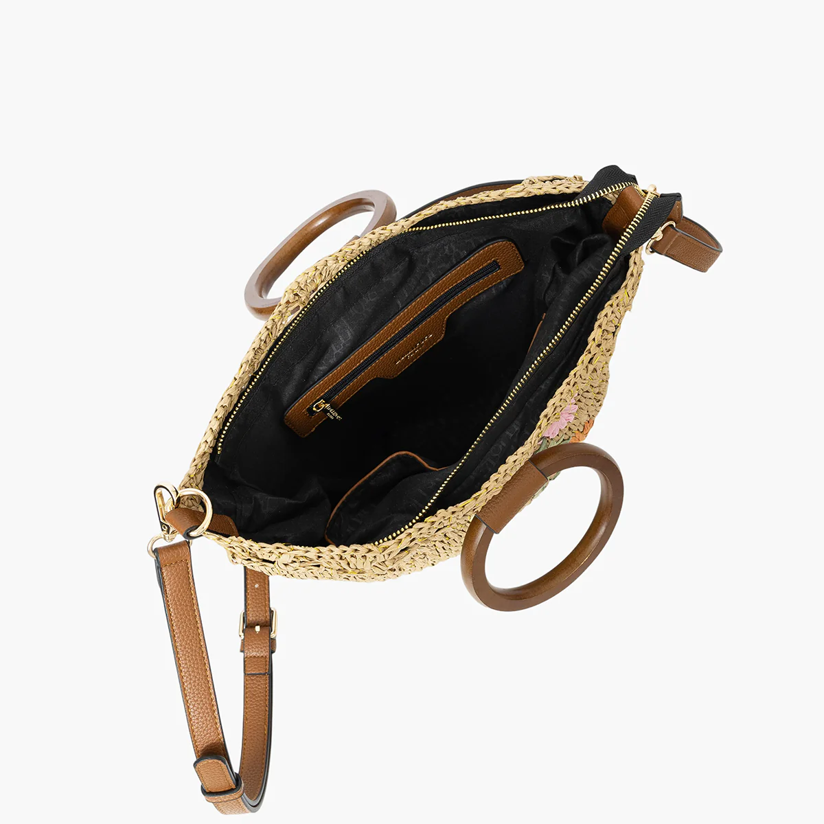 Sac panier beige Sybile - Image 5