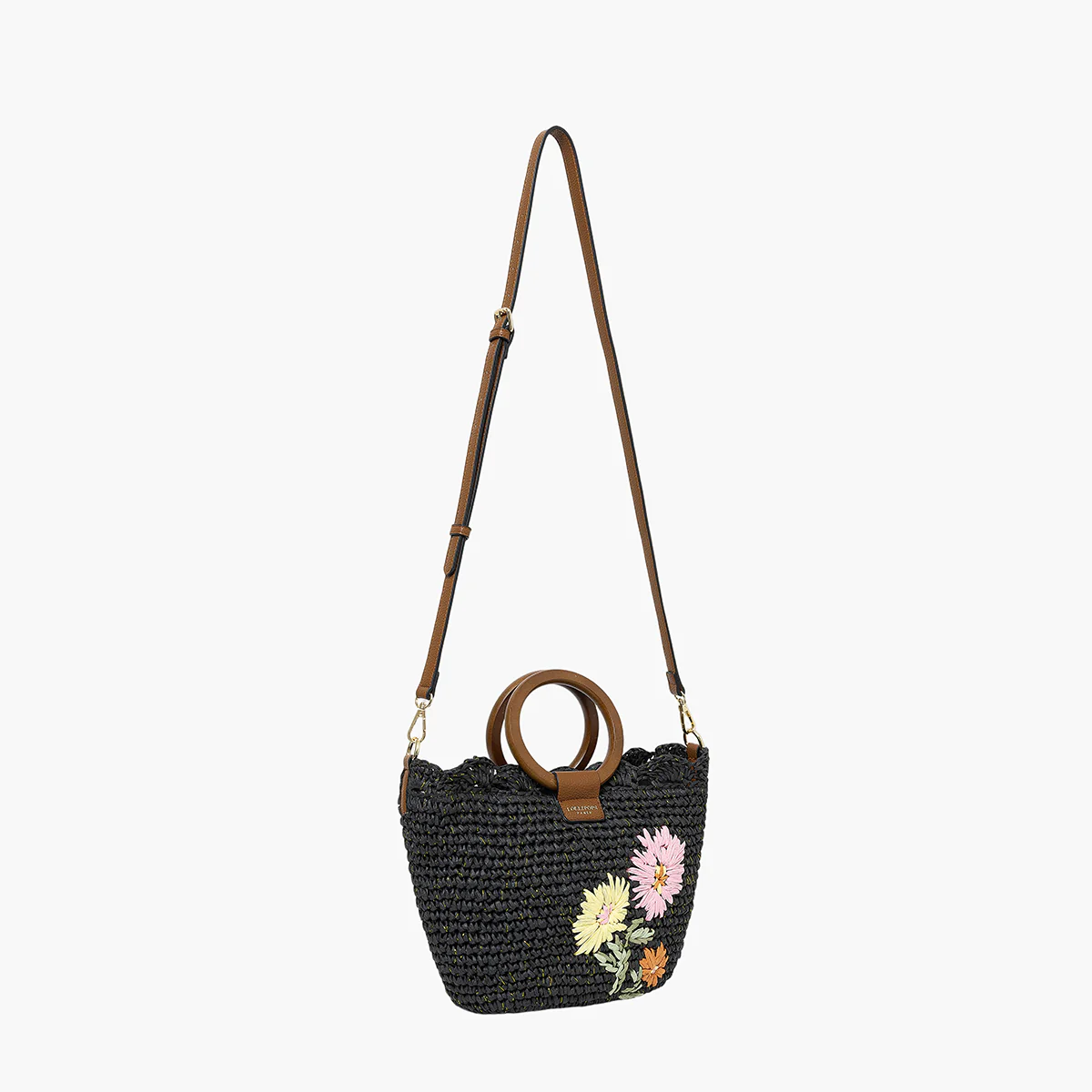 Sac panier noir Sybile - Image 3