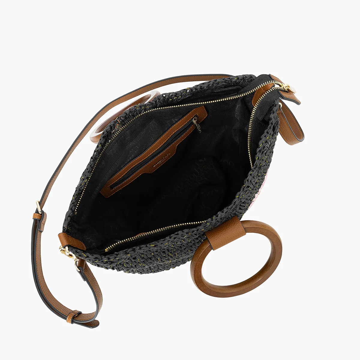 Sac panier noir Sybile - Image 4