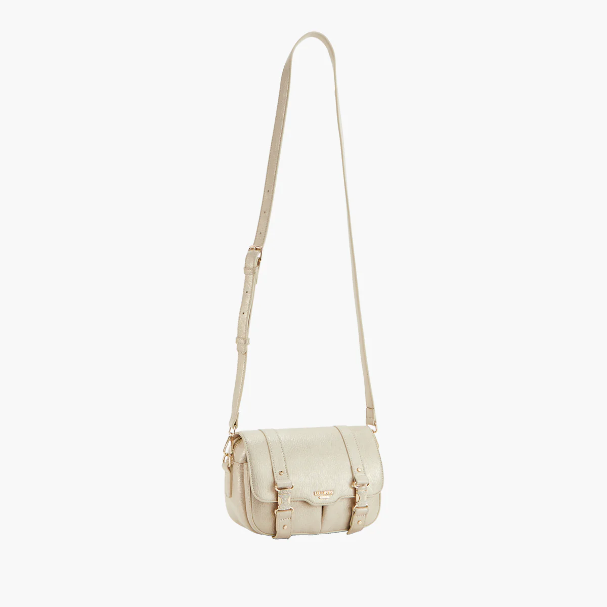 Sac porté épaule beige Paz - Image 3