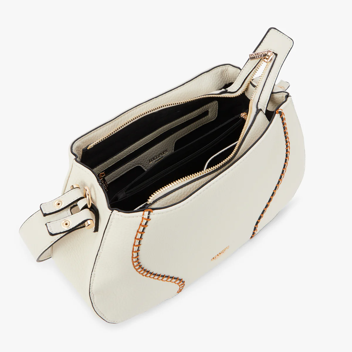 Sac porté épaule blanc Nanto - Image 5