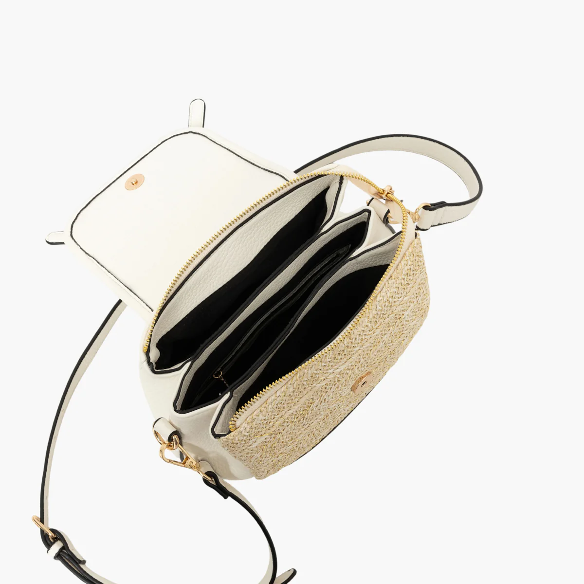 Sac porté épaule blanc Steevy - Image 4