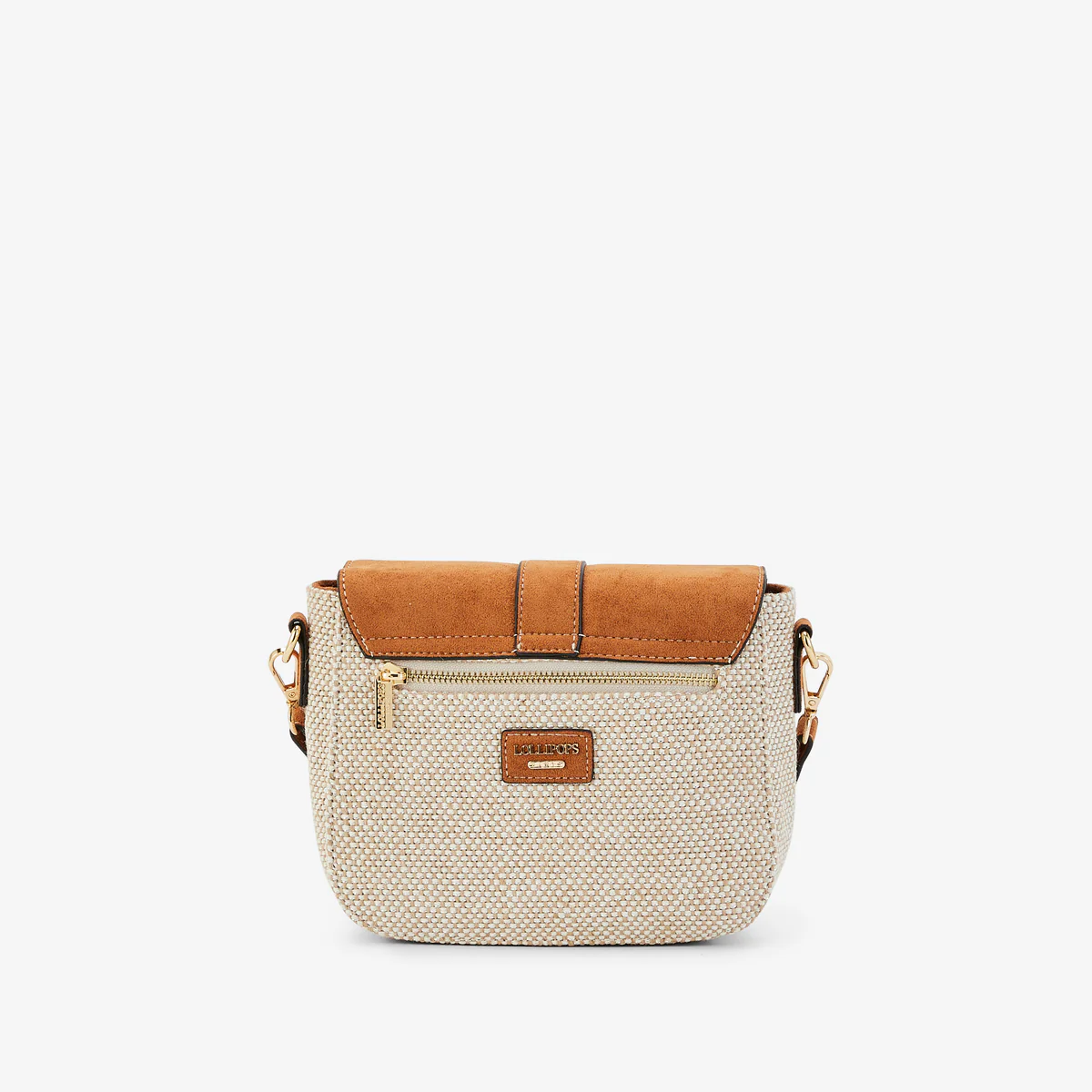 Sac porté épaule camel Paisley - Image 3