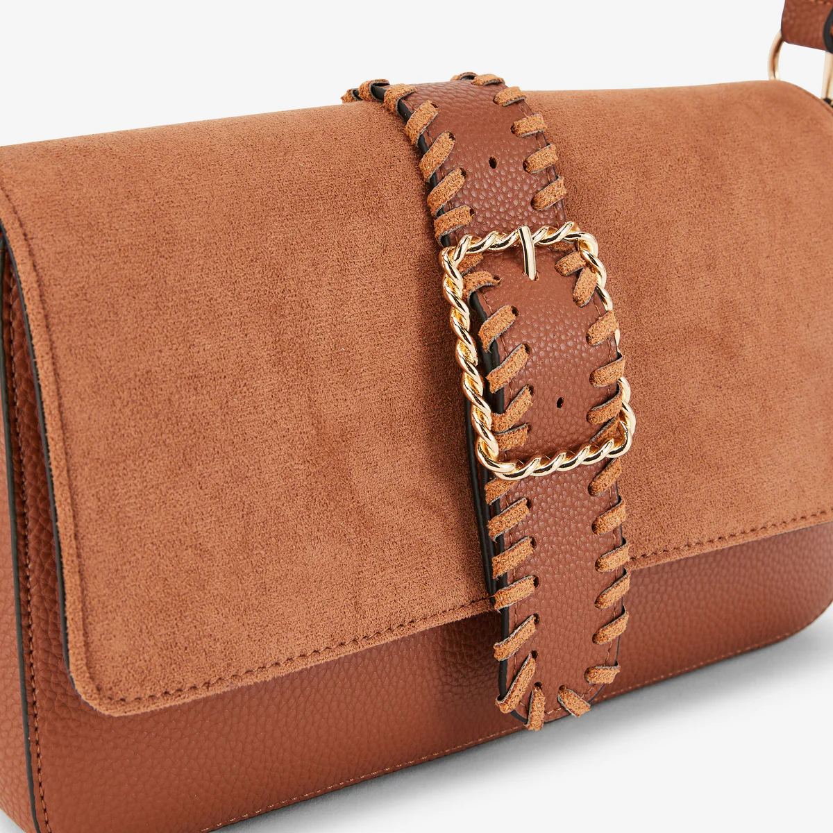 Sac porté épaule camel Phiby - Image 3
