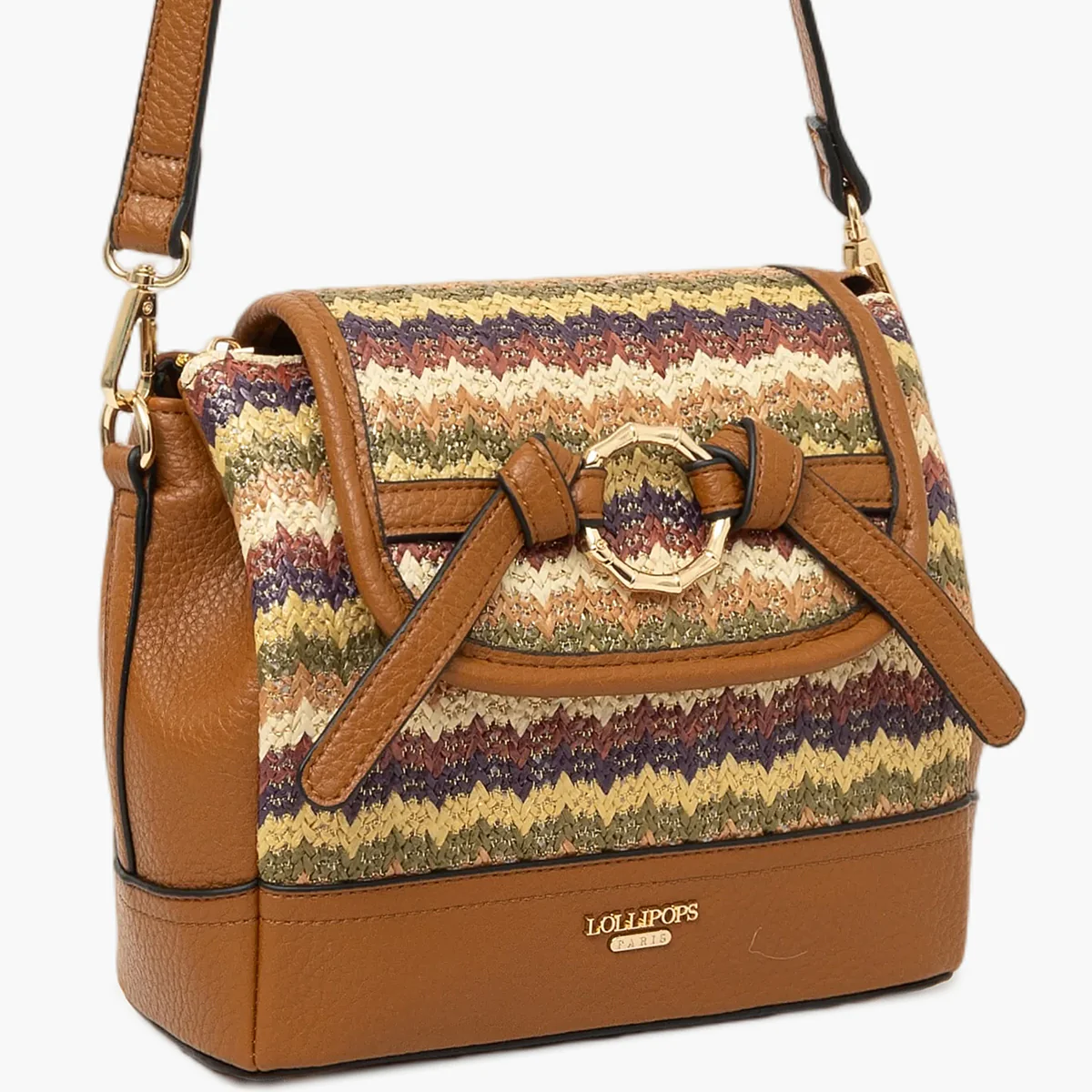 Sac porté épaule camel Steevy - Image 5