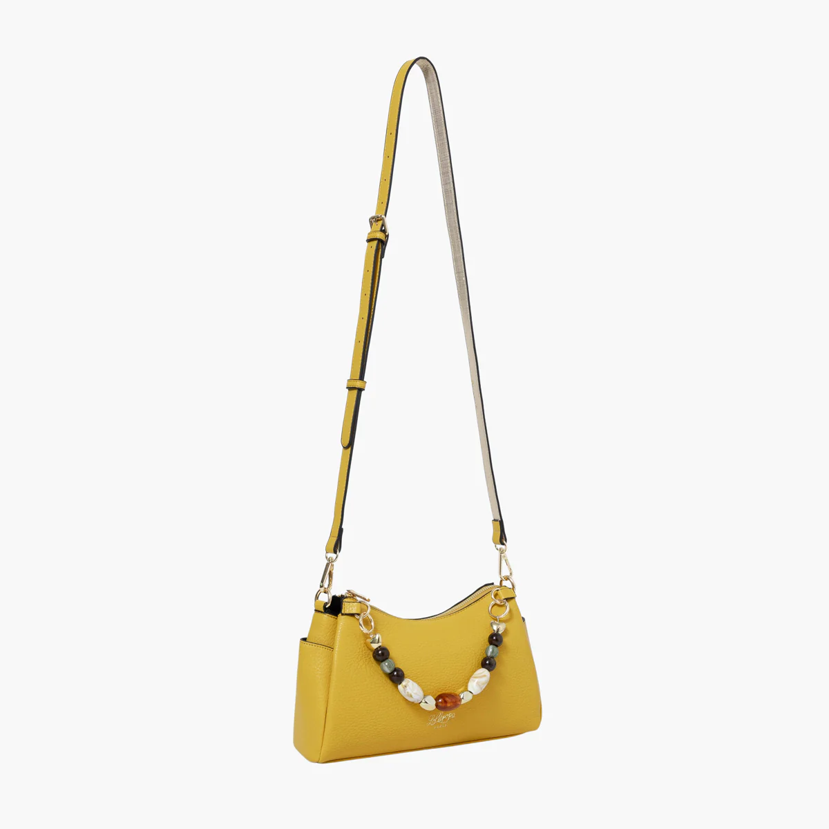 Sac porté épaule jaune Stefie - Image 3