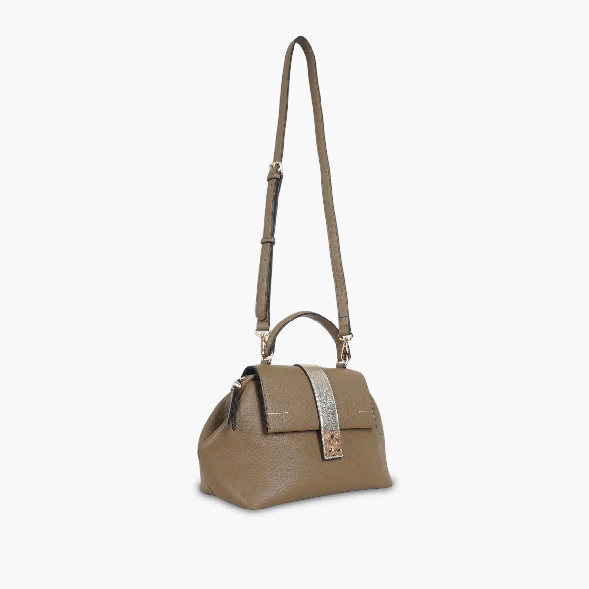 Sac porté épaule kaki Soyan - Image 3