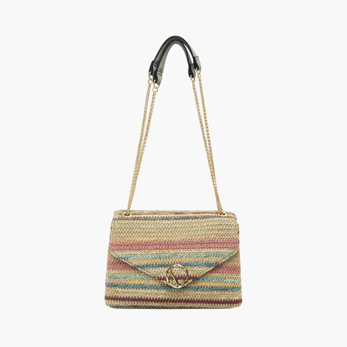 Sac porté épaule Lily vert Sartene
