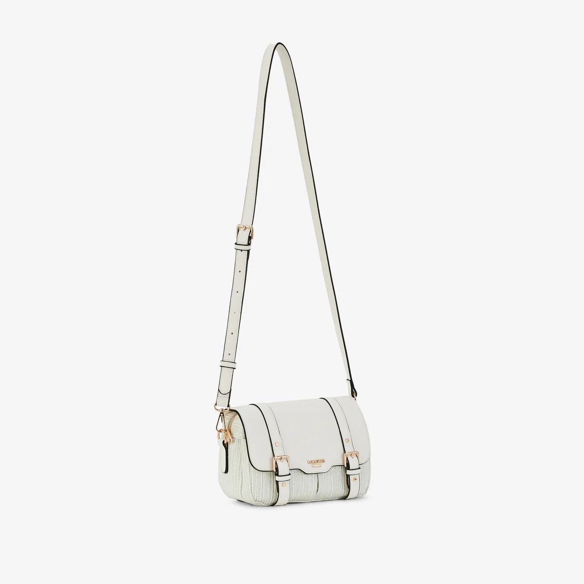 Sac porté épaule M blanc Pauline - Image 3