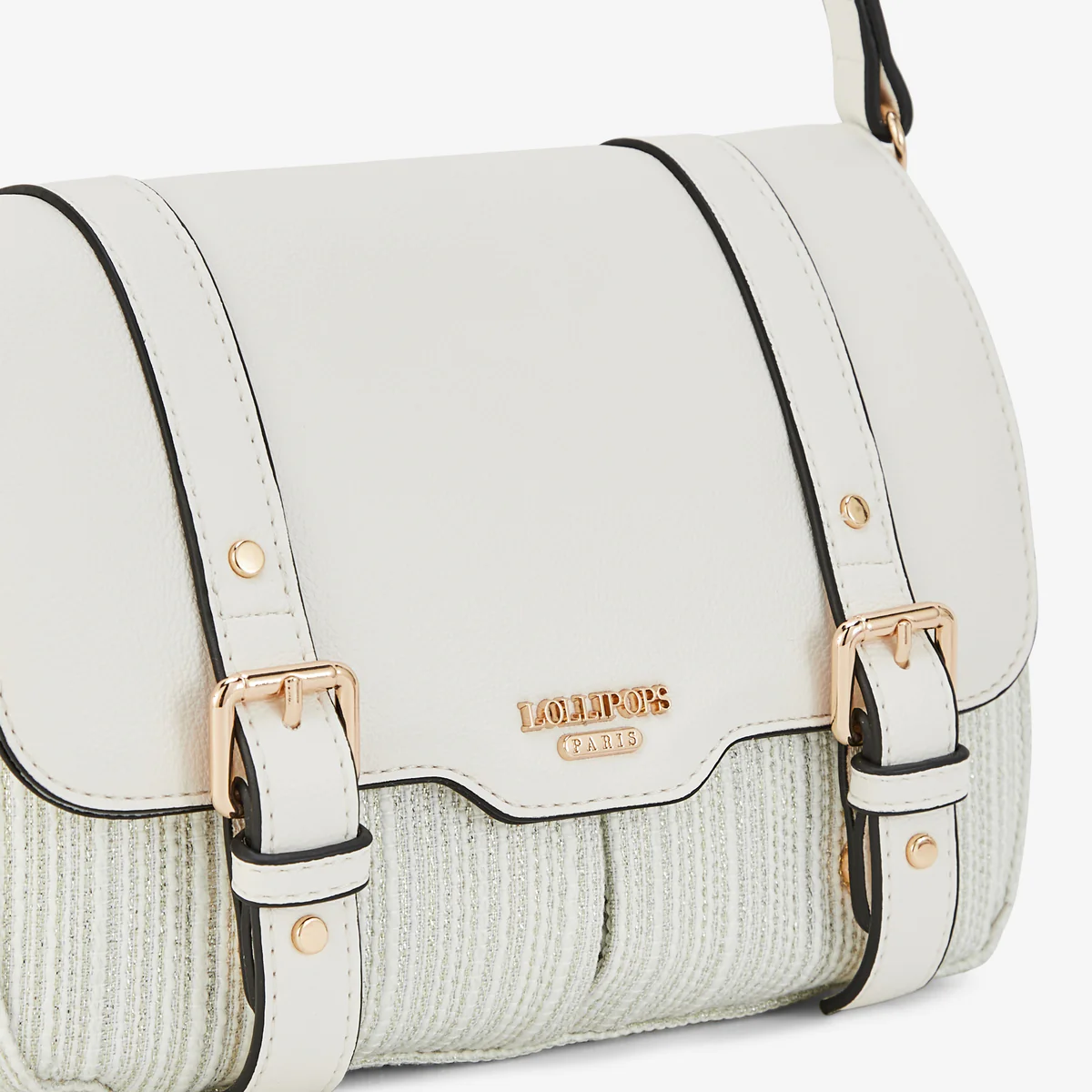 Sac porté épaule M blanc Pauline - Image 4