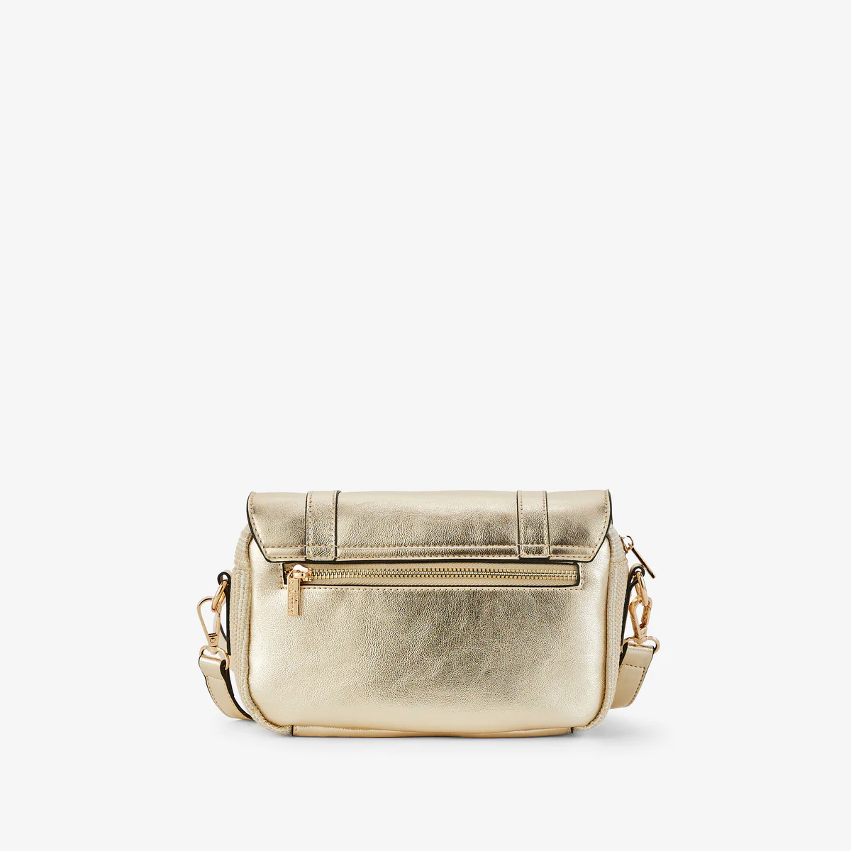 Sac porté épaule M doré Pauline - Image 3