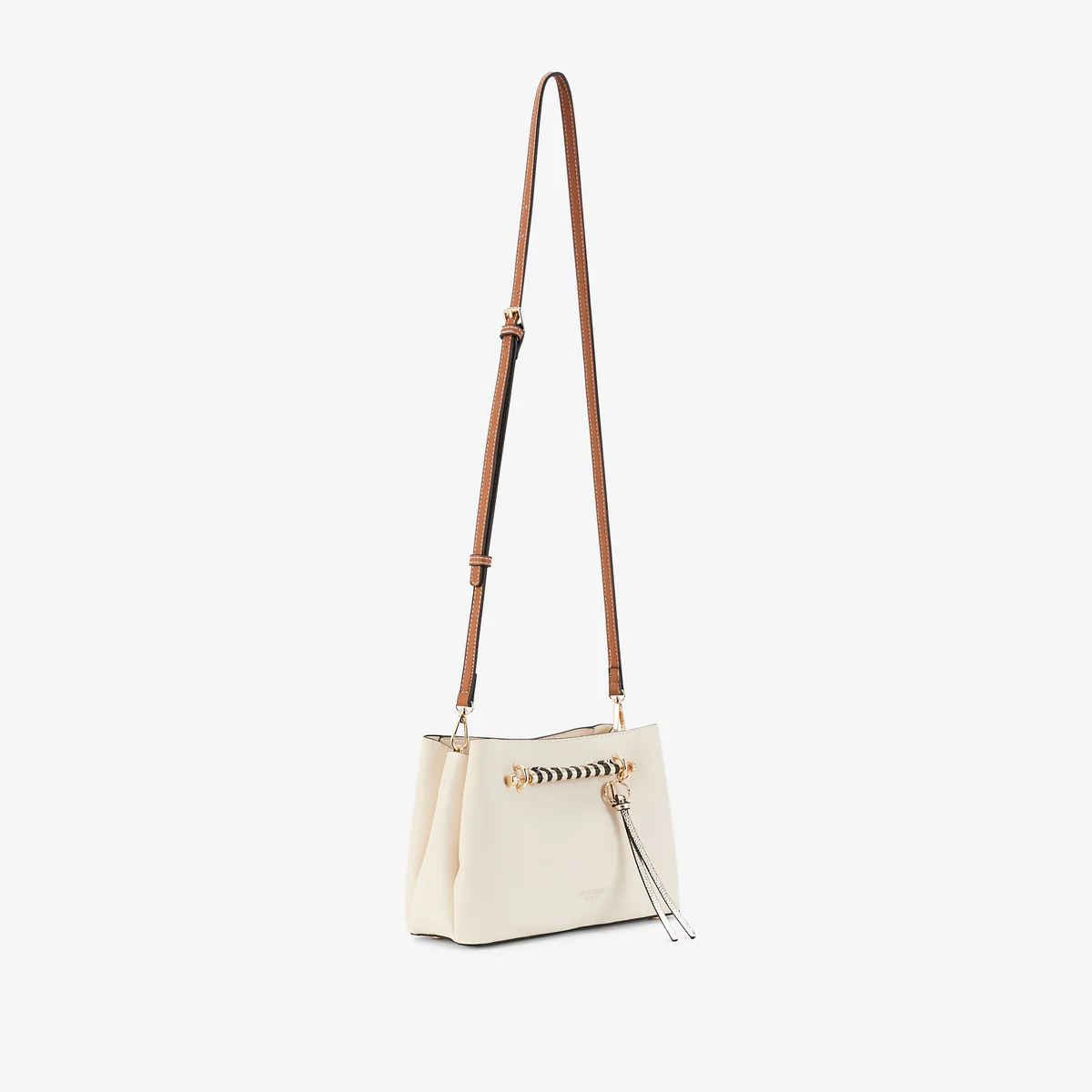 Sac porté épaule M ivoire P-Kitami - Image 5