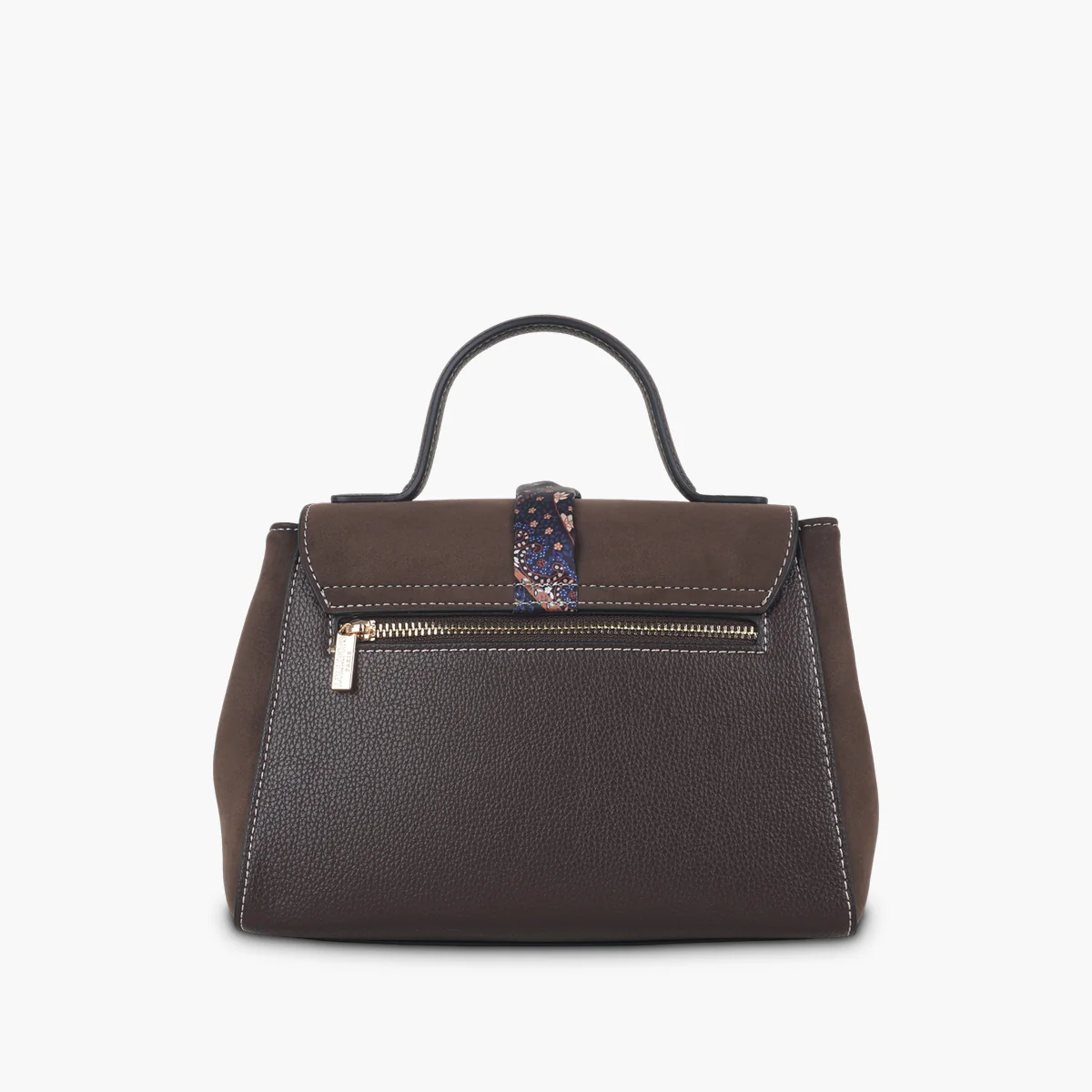 Sac porté épaule marron Shirley - Image 3