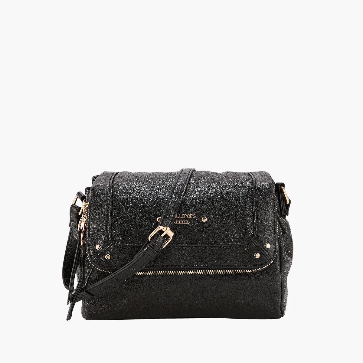 Sac porté épaule noir Pasqua
