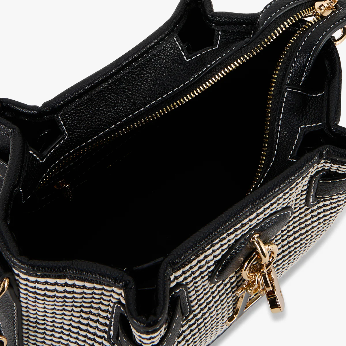 Sac porté épaule noir Petula - Image 5