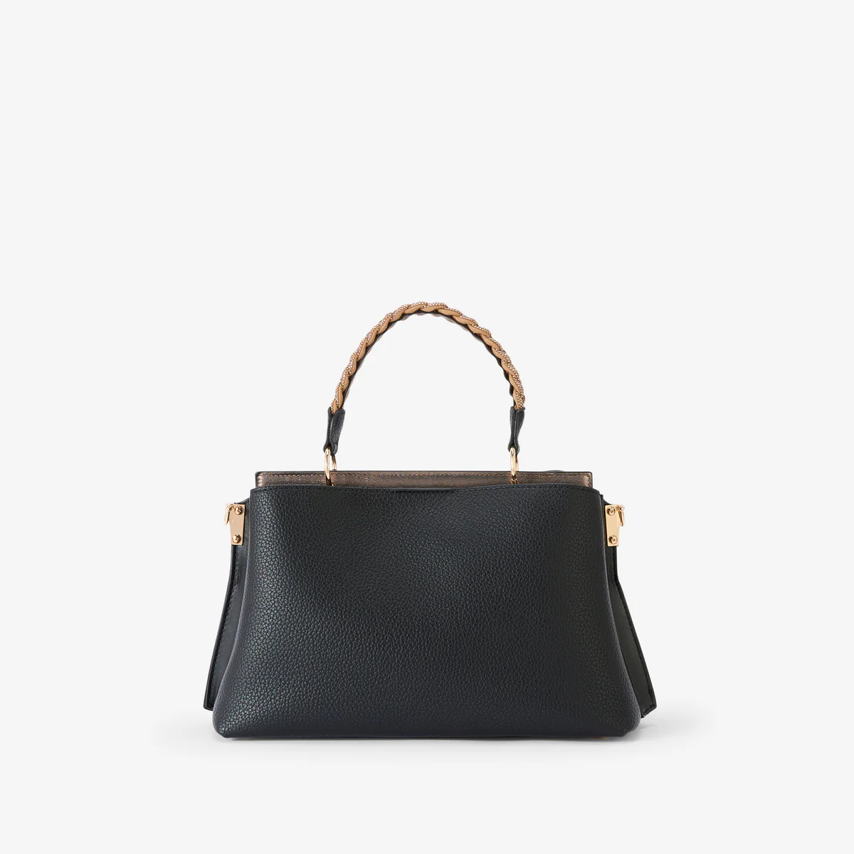 Sac porté épaule noir Rocapina - Image 2